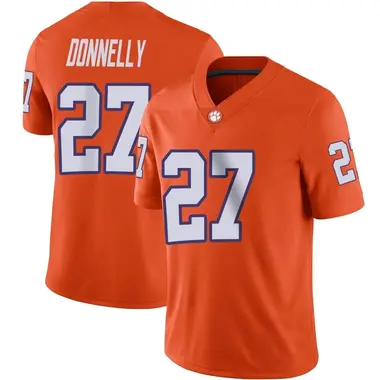 Men's Game Carson Donnelly Clemson Tigers Football Jersey - Orange