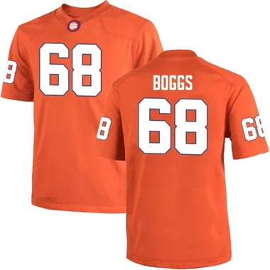 Men's Game Will Boggs Clemson Tigers Team Color College Jersey - Orange