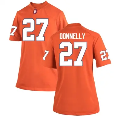 Women's Game Carson Donnelly Clemson Tigers Team Color College Jersey - Orange