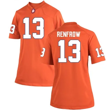 Women's Game Hunter Renfrow Clemson Tigers Team Color College Jersey - Orange
